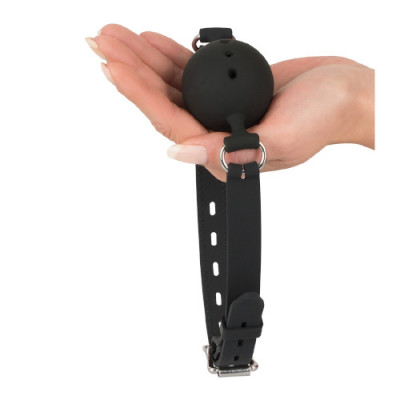 Bad Kitty - Large Silicone Ball Gag (BK-5) Unboxed View