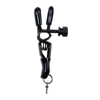 Bad Kitty - Nipple Clamps with Drops (BK-12) Unboxed View