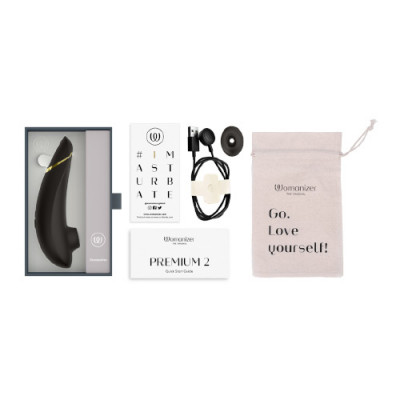 Womanizer Premium 2 - Black Unboxed View