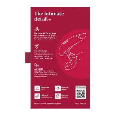 Womanizer Premium 2 - Bordeaux Boxed View