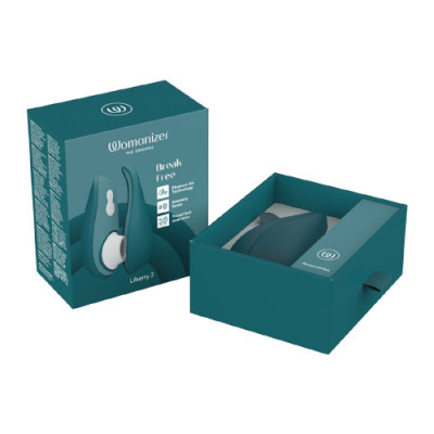 Womanizer Liberty 2 - Dark Petrol Boxed View