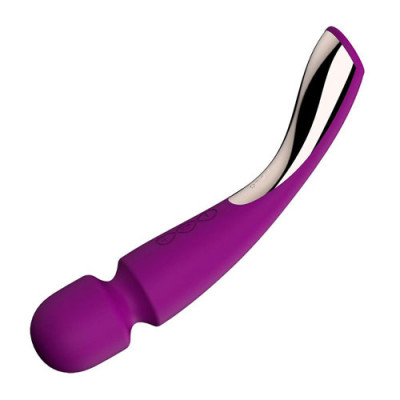 LELO - Smart Wand 2 Medium - Deep Rose Unboxed View