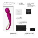 LELO - Smart Wand 2 Medium - Deep Rose Unboxed View