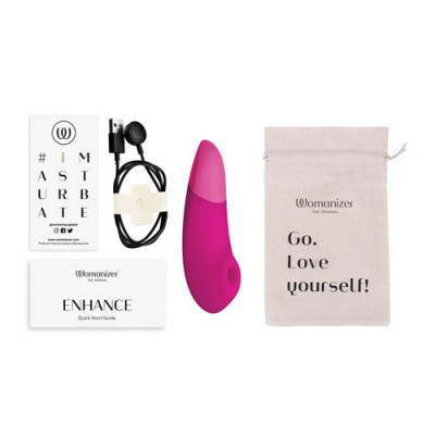 Womanizer Enhance - Vibrant Pink Unboxed View