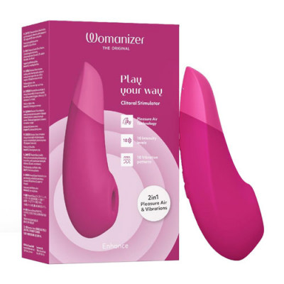 Womanizer Enhance - Vibrant Pink Boxed View