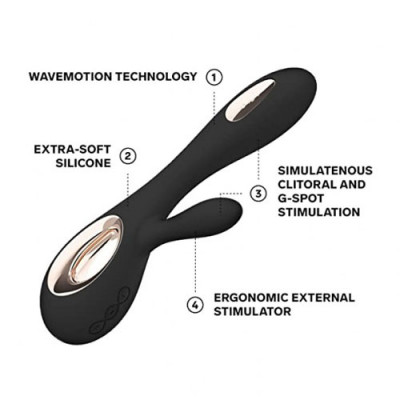 LELO - Soraya Wave - Black Unboxed View