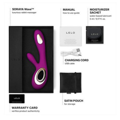 LELO - Soraya Wave - Deep Rose Unboxed View