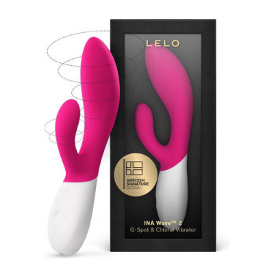 LELO - Ina Wave 2 - Cerise Boxed View