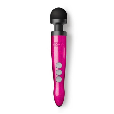Doxy Die Cast 3R Massager Rechargeable - Hot Pink Unboxed View