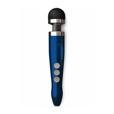 Doxy Die Cast 3R Massager Rechargeable - Blue Flame Unboxed View