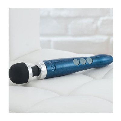 Doxy Die Cast 3R Massager Rechargeable - Blue Flame Unboxed View