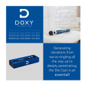 Doxy Die Cast 3R Massager Rechargeable - Blue Flame Unboxed View