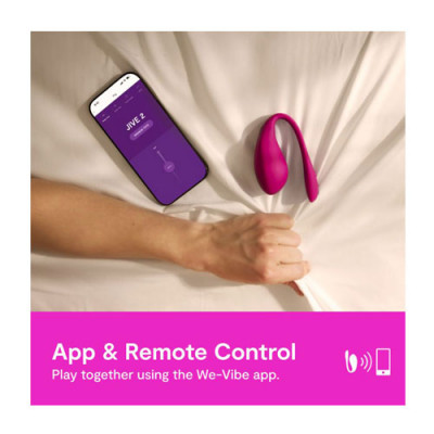 We-Vibe Jive 2 Egg - Pink Unboxed View