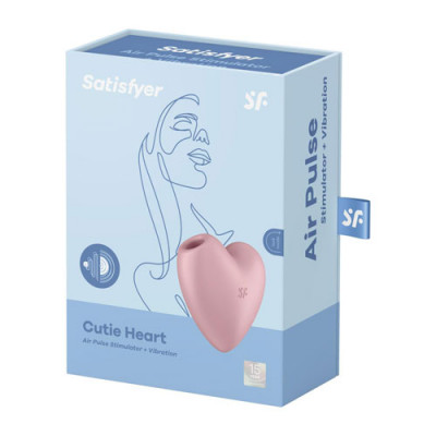 Satisfyer Cutie Heart - Pink Boxed View