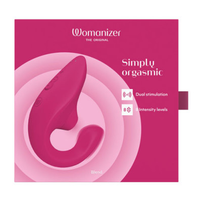 Womanizer Blend - Vibrant Pink Boxed View