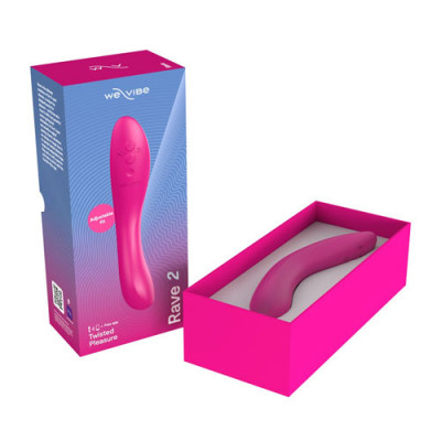 We-Vibe Rave 2 - Fuchsia Unboxed View