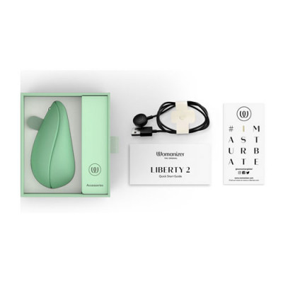 Womanizer Liberty 2 - Sage Unboxed View