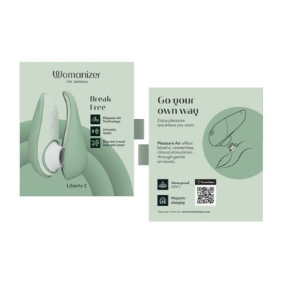 Womanizer Liberty 2 - Sage Boxed View