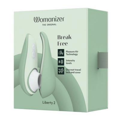 Womanizer Liberty 2 - Sage Boxed View