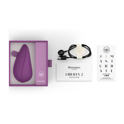 Womanizer Liberty 2 - Purple Unboxed View