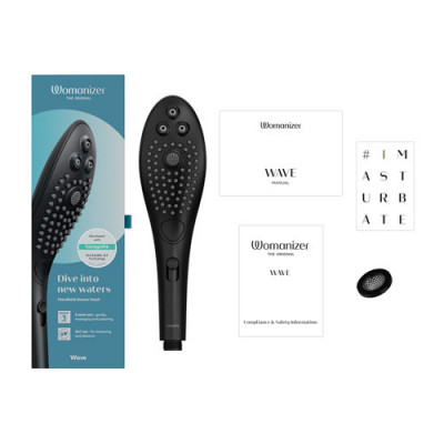 Womanizer Wave - Black Unboxed View