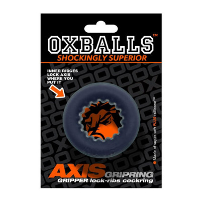 Oxballs - Axis C-Ring - Black Ice Boxed View