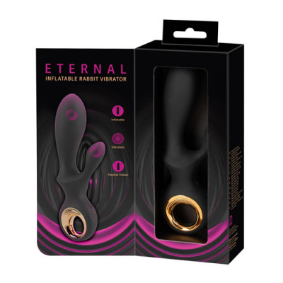 Eternal - Inflatable Rabbit Vibrator Boxed View