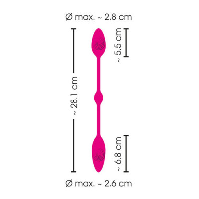 Smile - RC Double Pleasure Love Balls Unboxed View