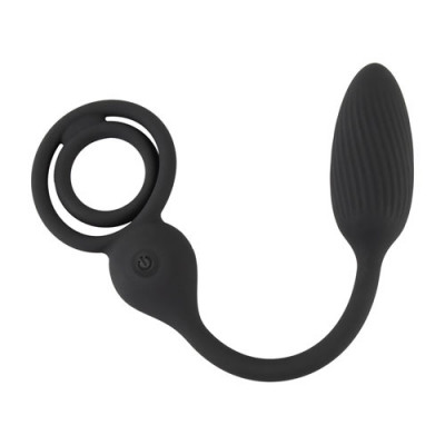 Rebel - Cock and Ball Ring with RC Butt Plug Unboxed View