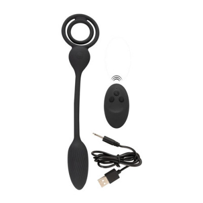 Rebel - Cock and Ball Ring with RC Butt Plug Unboxed View