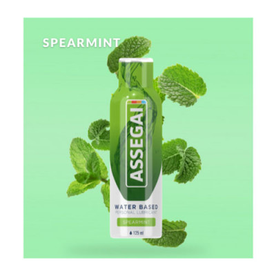 Assegai Lubricant - Spearmint - Bottled View