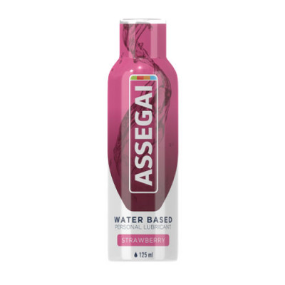 Assegai Lubricant - Strawberry - Bottled View