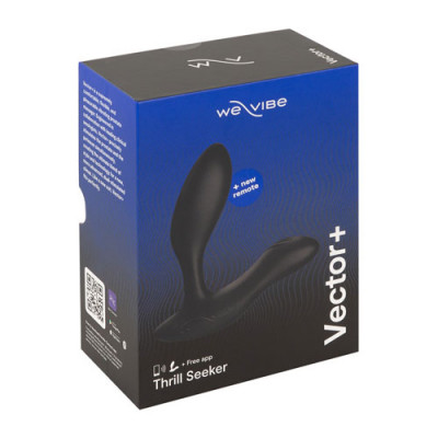 We-Vibe Vector Plus - Black Boxed View