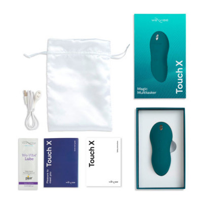 We-Vibe Touch X - Green Velvet Unboxed View