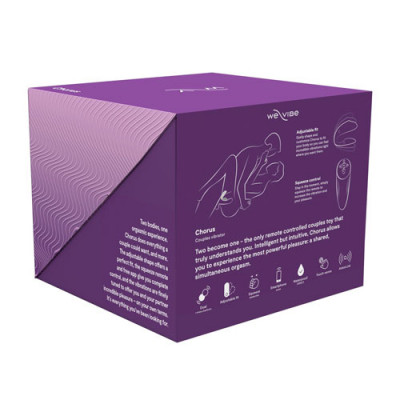 We-Vibe Chorus Couples Vibrator - Purple Boxed View