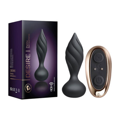 Rocks Off - Petite Sensations Desire - Black Unboxed View