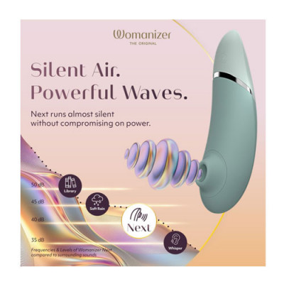 Womanizer Next - Sage Unboxed View