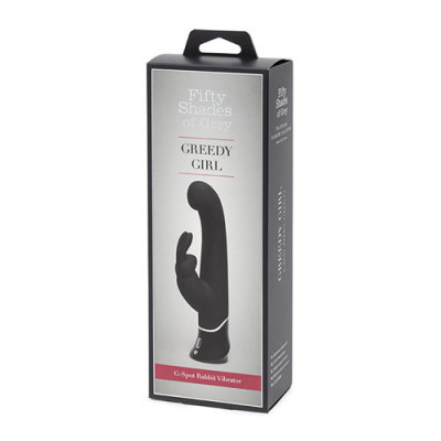 50 Shades Of Grey - Greedy Girl G-Spot Rabbit Vibrator Boxed View