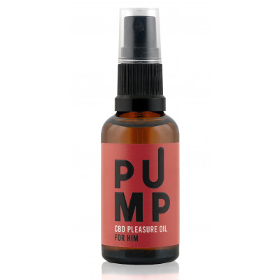 PUMP CBD Pleasure Oil 30ml Bottled View