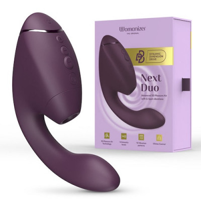 Womanizer Next Duo - Dark Purple Boxed View