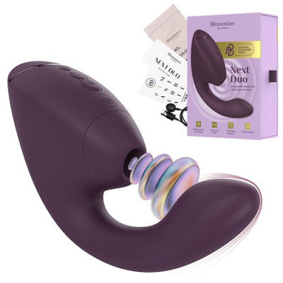 Womanizer Next Duo - Dark Purple Boxed View