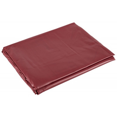 Red Vinyl Bed Sheet Unboxed View