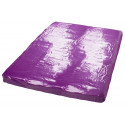 Purple Vinyl Bed Sheet Unboxed View