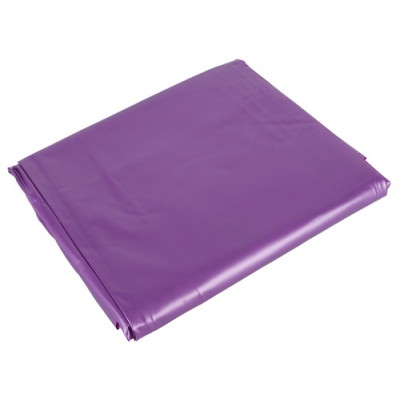 Purple Vinyl Bed Sheet Unboxed View