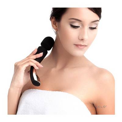 LELO - SMART Wand Massager - Medium - Black