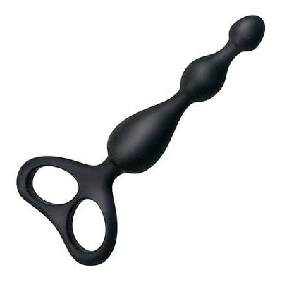 Los Analos Anal Beads - Black