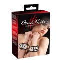 Bad Kitty - White Diamond Wrist Cuffs (BK-5) Boxed View
