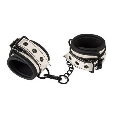 Bad Kitty - White Diamond Wrist Cuffs (BK-5)