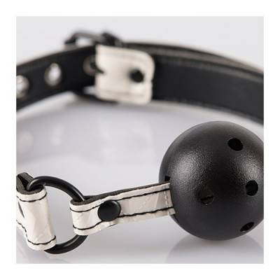 Bad Kitty - White Diamond Ball Gag (BK-2) Close Up View