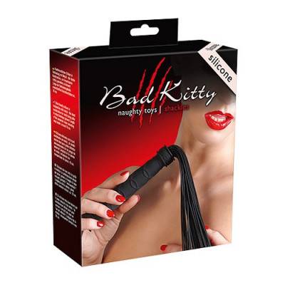 Bad Kitty - Silicone Flogger Whip (BK-8) Boxed View